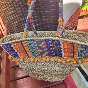 Straw Tote Bag